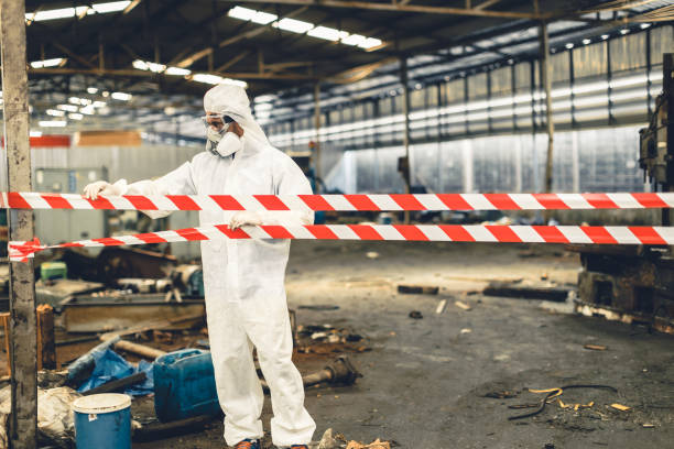 Professional Unattended Death Cleanup technician working in Burwell, NE